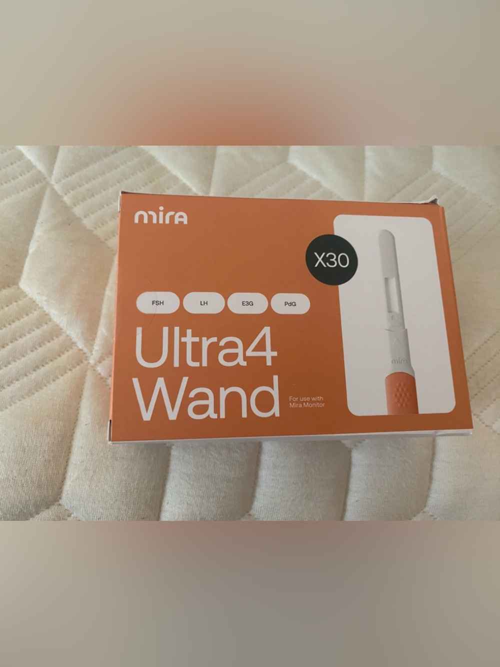 Mira Fertility Tracker- New Model with multiple tracks + Box of 30 Ultra4 Wands